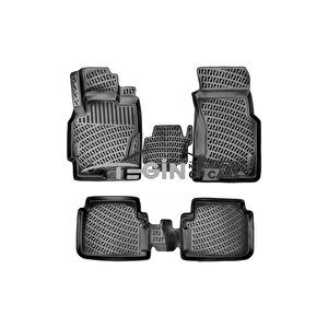 Honda Cr-v 1995-2001 3d Havuzlu Paspas Siyah