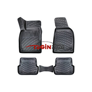 Audi A4 B6 2004 3d Havuzlu Paspas Siyah