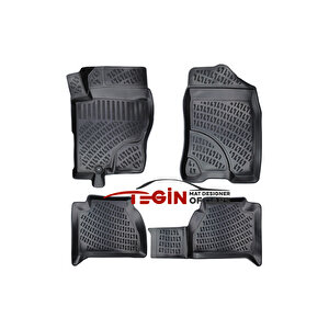 Nissan Navara 3d Havuzlu Paspas 2009 Siyah