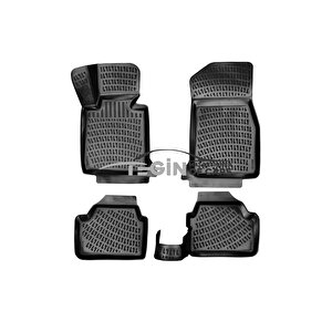 Bmw 1 Serisi E87 2004-2010 3d Havuzlu Paspas Siyah