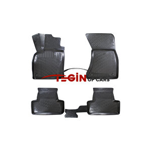 Audi Q5 2011 3d Havuzlu Paspas Siyah