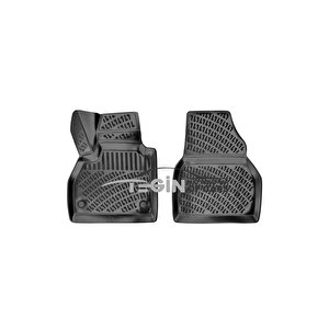 Renault Kangoo Panelvan (2 Parça) 3d Havuzlu Paspas 2007-2014 Siyah