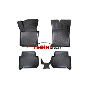 Volkswagen Touran 3d Havuzlu Paspas 2006 Siyah