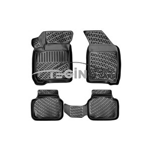 Fiat Freemont 2013 3d Havuzlu Paspas Siyah