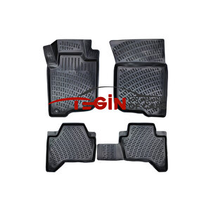 Mitsubishi L200 3d Havuzlu Paspas 2009 Siyah