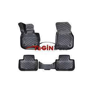Bmw X3 G01 2022 3d Havuzlu Paspas Siyah