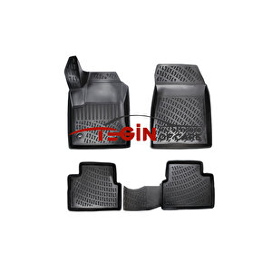 Fiat Bravo 2012 3d Havuzlu Paspas Siyah