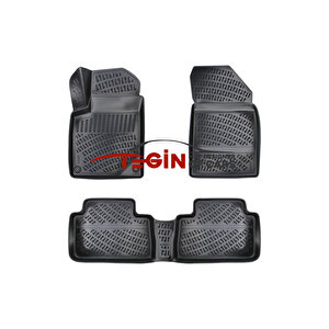 Citroen C5 2002 3d Havuzlu Paspas Siyah