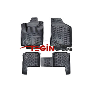 Hyundai Santafe 7 Koltuk 2006-2012 3d Havuzlu Paspas Siyah