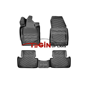 Ds4 2021 Sonrası 3d Havuzlu Paspas Siyah