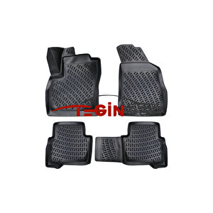 Citroen Nemo 2011 3d Havuzlu Paspas Siyah