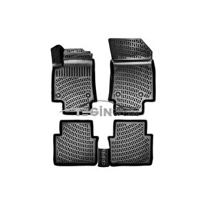 Opel Crossland X 3d Havuzlu Paspas 2018 Siyah