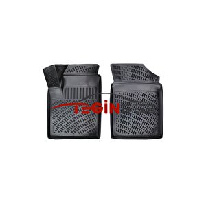 Citroen Berlingo Panelvan 2 Parça 1999 3d Havuzlu Paspas Siyah