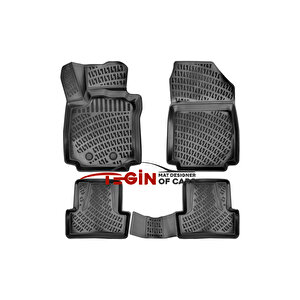 Renault Clio 3 3d Havuzlu Paspas 2005-2012 Siyah