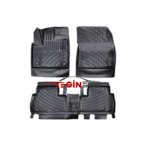 Toyota Proace City Flame / Passion X-pack 3d Havuzlu Paspas 2020 Siyah