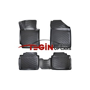 Hyundai İ30 2008 3d Havuzlu Paspas Siyah