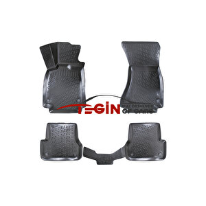 Audi A7 2012 3d Havuzlu Paspas Siyah