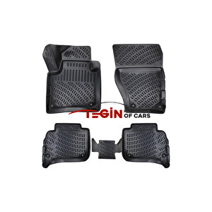 Porsche Cayenne 3d Havuzlu Paspas 2019 Siyah