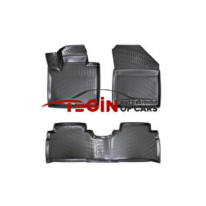 Kia Sorento 2016-2020 3d Havuzlu Paspas Siyah