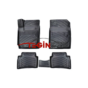 Kia Stonic 3d Havuzlu Paspas 2023 Siyah