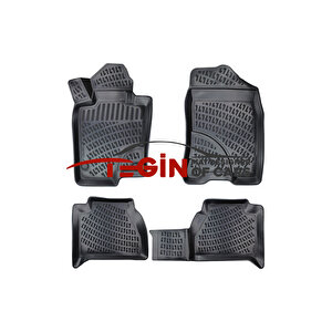 Mercedes X-class 3d Havuzlu Paspas 2019 Siyah