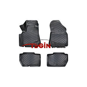 Citroen Berlingo 90 Hp 2012 3d Havuzlu Paspas Siyah