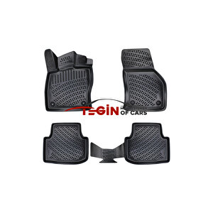 Seat Leon Manuel Vites 3d Havuzlu Paspas 2023 Siyah