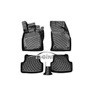 Seat Ateca 3d Havuzlu Paspas 2023 Siyah