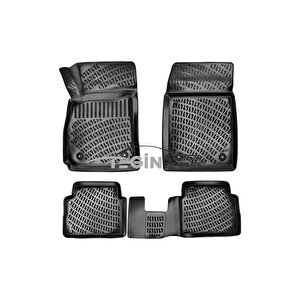 Opel İnsignia Sedan 2012 Siyah 3d Havuzlu Paspas + Siyah Bagaj Havuzu