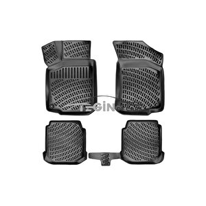 Seat Toledo Sedan 2003 Siyah 3d Havuzlu Paspas + Siyah Bagaj Havuzu