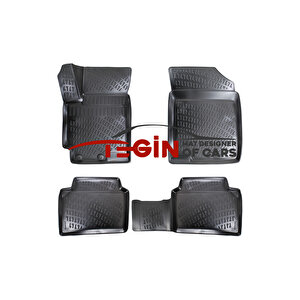 Kia Rio Hb Siyah 3d Havuzlu Paspas + Siyah Bagaj Havuzu 2019