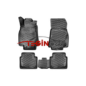 Mercedes B Serisi W245 Üst Bagaj Siyah 3d Havuzlu Paspas + Siyah Bagaj Havuzu 2007