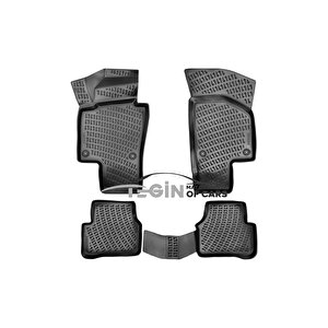 Volkswagen Passat B6 2005-2010 Siyah 3d Havuzlu Paspas + Siyah Bagaj Havuzu