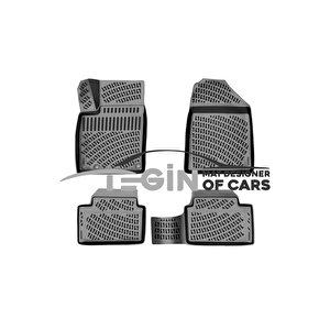 Kia Ceed Sw Siyah 3d Havuzlu Paspas + Siyah Bagaj Havuzu 2018