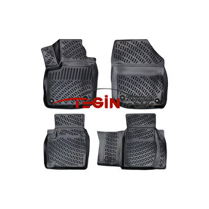 Honda Civic Hb Siyah 3d Havuzlu Paspas + Siyah Bagaj Havuzu 2012
