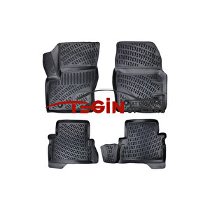 Ford Kuga Siyah 3d Havuzlu Paspas + Siyah Bagaj Havuzu 2008-2012