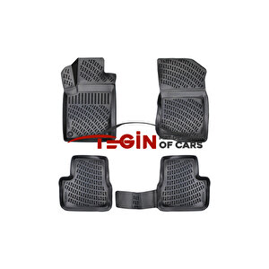 Citroen C3 Ds3 K.s Siyah 3d Havuzlu Paspas + Siyah Bagaj Havuzu 2012