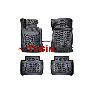 Mercedes Cls C219 Siyah 3d Havuzlu Paspas + Siyah Bagaj Havuzu 2004-2010