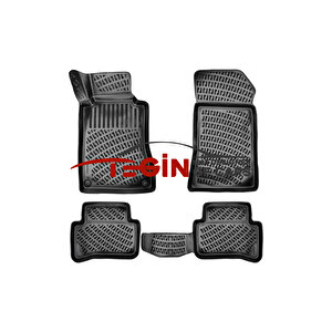 Mercedes C Serisi W203 Stw Siyah 3d Havuzlu Paspas + Siyah Bagaj Havuzu 2006