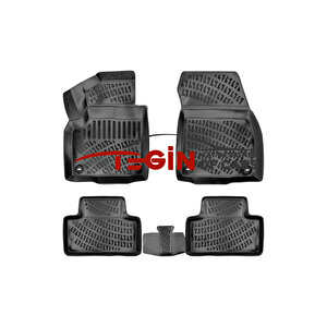 Land Rover Evoque Siyah 3d Havuzlu Paspas + Siyah Bagaj Havuzu 2013