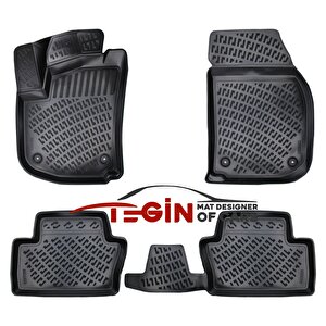 Opel Zafira B 2005-2014 Siyah 3d Havuzlu Paspas + Siyah Bagaj Havuzu