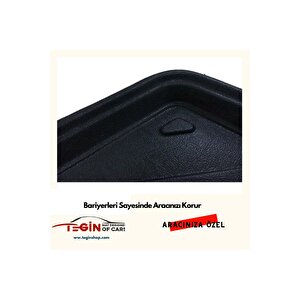 Seat İbiza Sw 2013 Bej 3d Havuzlu Paspas + Siyah Bagaj Havuzu