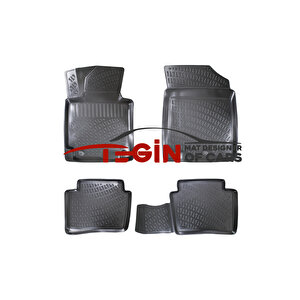 Hyundai Elantra Siyah 3d Havuzlu Paspas + Siyah Bagaj Havuzu 2012