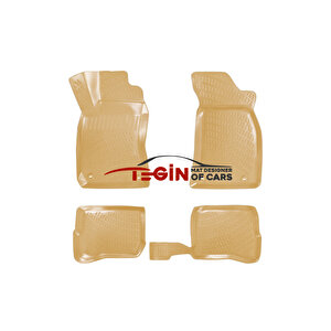 Skoda Superb 2004 Bej 3d Havuzlu Paspas + Siyah Bagaj Havuzu