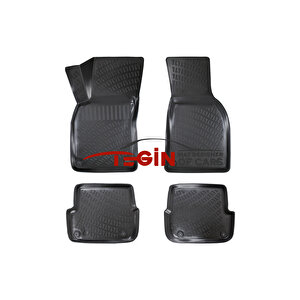 Audi̇ A6 C6 Siyah 3d Havuzlu Paspas + Siyah Bagaj Havuzu 2004