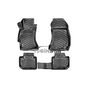 Subaru Forester 2009 Siyah 3d Havuzlu Paspas + Siyah Bagaj Havuzu
