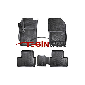 Mitsubishi Asx 2012 Siyah 3d Havuzlu Paspas + Siyah Bagaj Havuzu