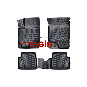Hyundai Getz Siyah 3d Havuzlu Paspas + Siyah Bagaj Havuzu 2004