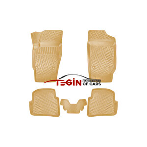Volkswagen Polo 2007 Siyah 3d Havuzlu Paspas + Siyah Bagaj Havuzu