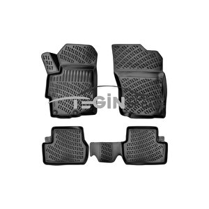 Mitsubishi Lancer 2009 Siyah 3d Havuzlu Paspas + Siyah Bagaj Havuzu